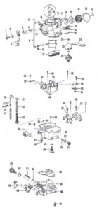 Holley 94 Carburetor Exploded View