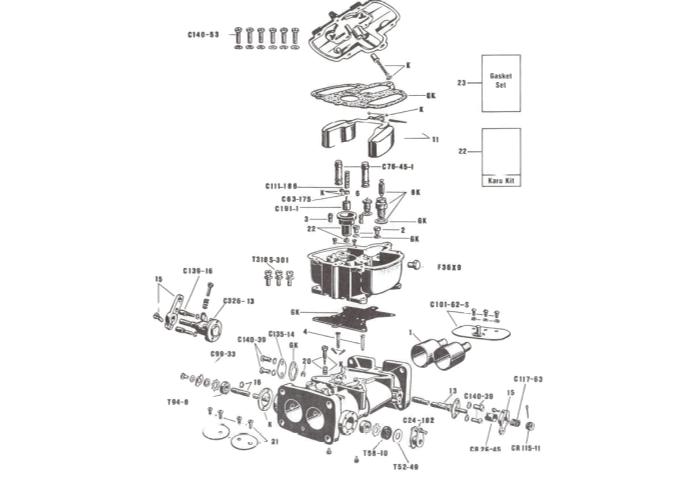 Zenith 11 Carbureteor Diagram
